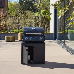 Outdoor kitchen steel 2 doors L75.5cm