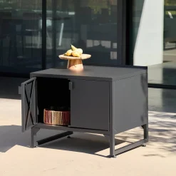 Outdoor kitchen steel 2 doors L80cm