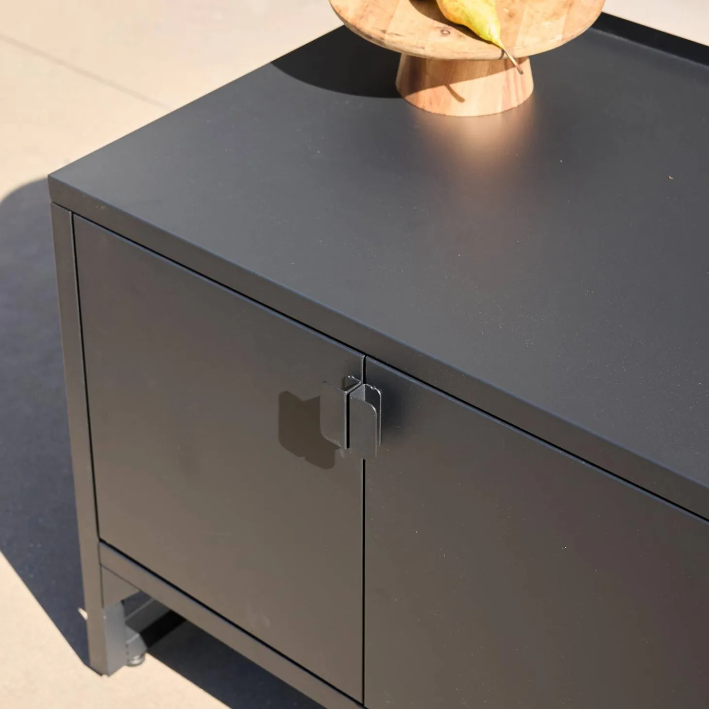 Outdoor kitchen steel 2 doors L80cm