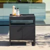 Outdoor kitchen steel 2 doors L80cm