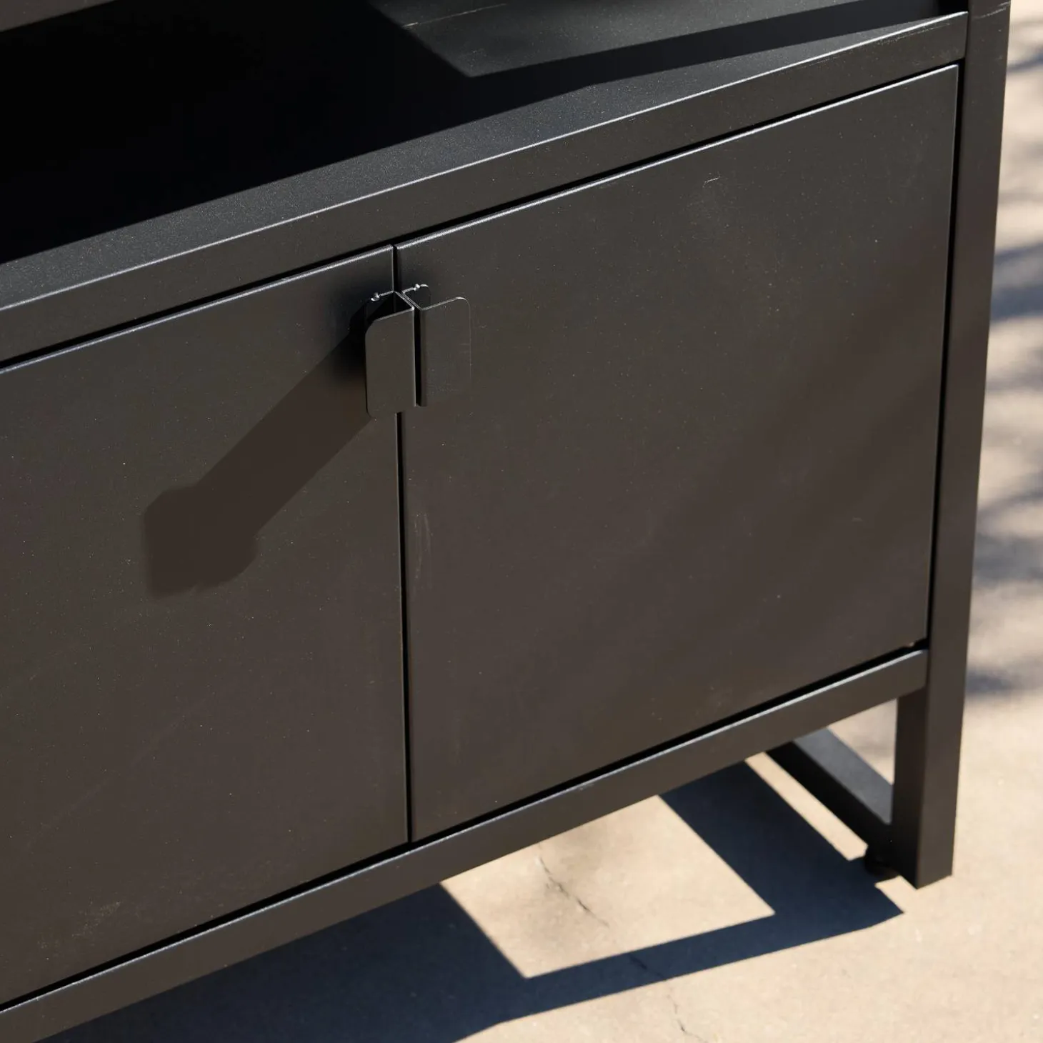 Outdoor kitchen steel 2 doors L80cm