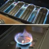 Outdoor kitchen steel with American gas grill 5 burners