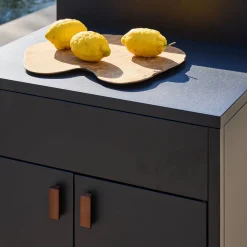 Outdoor steel kitchen 2 doors L80cm