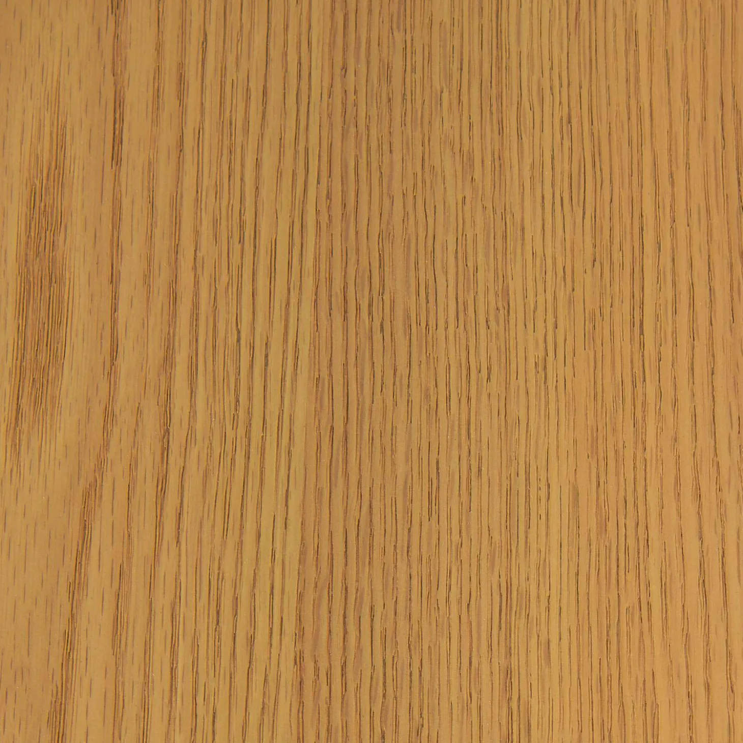Oval console rubberwood and oak-effect veneer