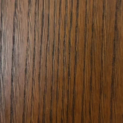 Oval extendable dining table rubberwood and oak veneer 4-6 seats