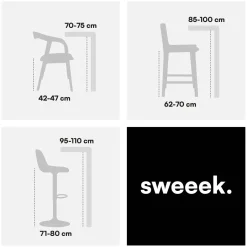 Pair of chairs in walnut wood and plywood