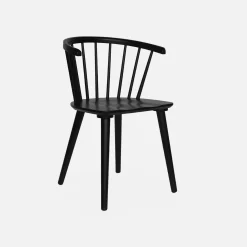 Pair of chairs in walnut wood and plywood