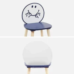 Pair of children's chairs, Mr Happy Louis