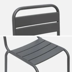 Pair of metal chairs for children