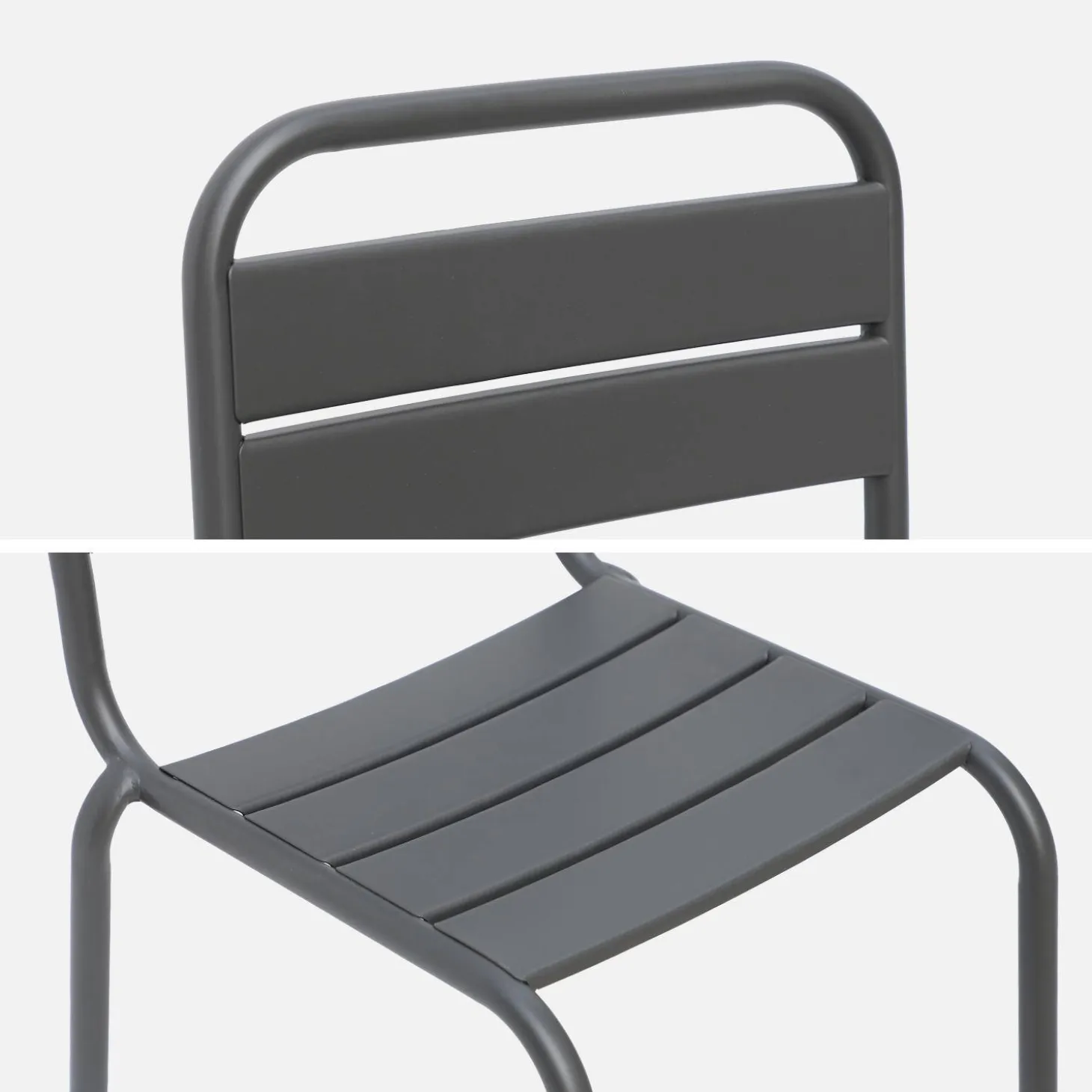 Pair of metal chairs for children
