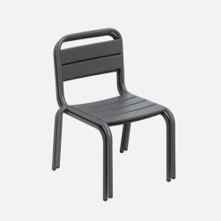 Pair of metal chairs for children