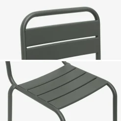 Pair of metal chairs for children