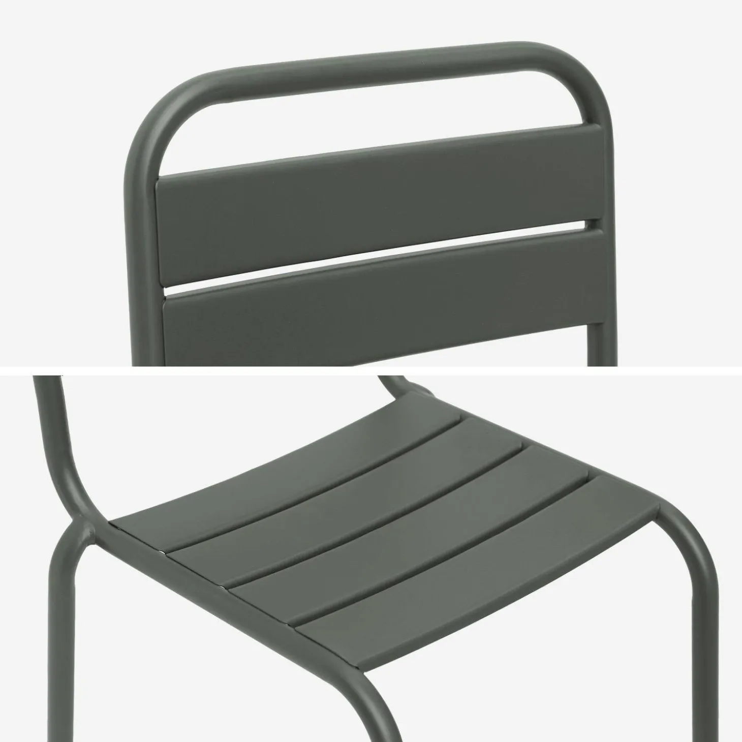 Pair of metal chairs for children