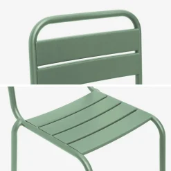 Pair of metal chairs for children