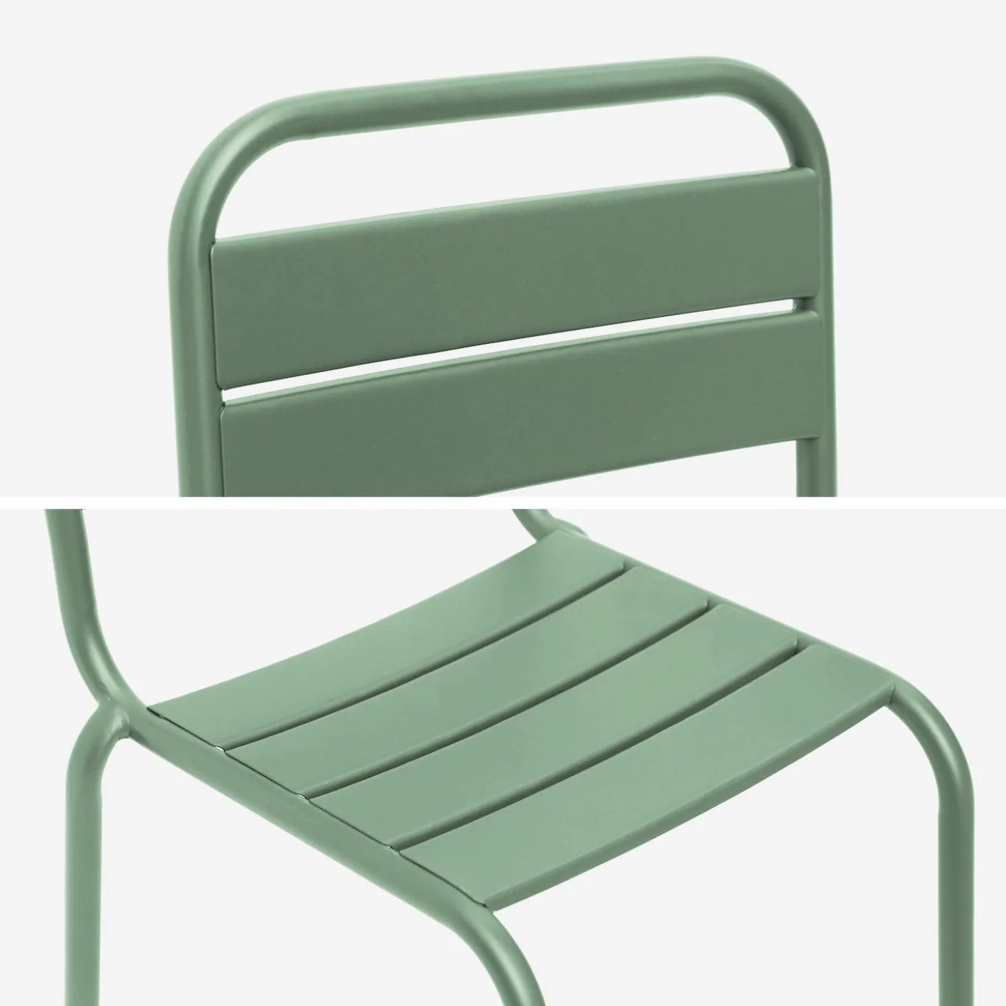 Pair of metal chairs for children
