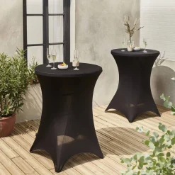 Pair of protective covers for event tables