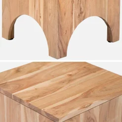 Pair of wooden side tables