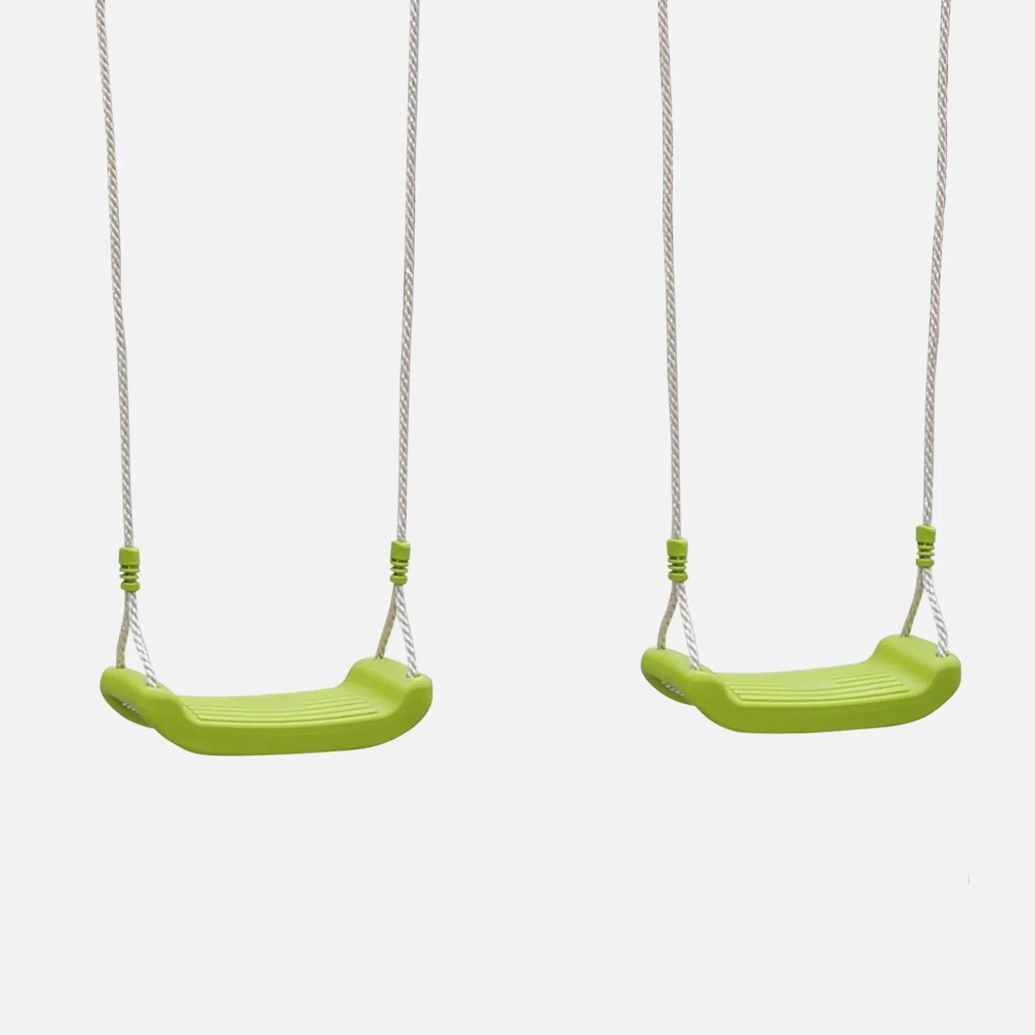 4-piece swing set with 2 swings, tandem swing and glider swing