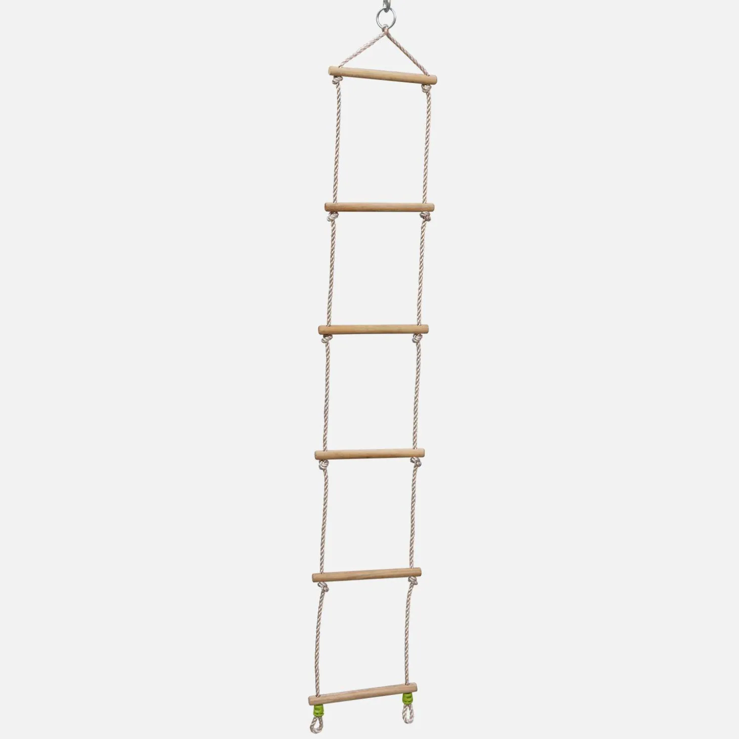 Playground swings, rope ladder