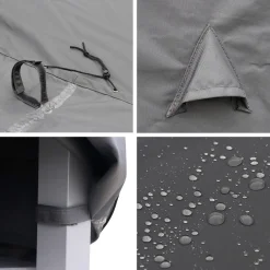 Protective cover for garden tables