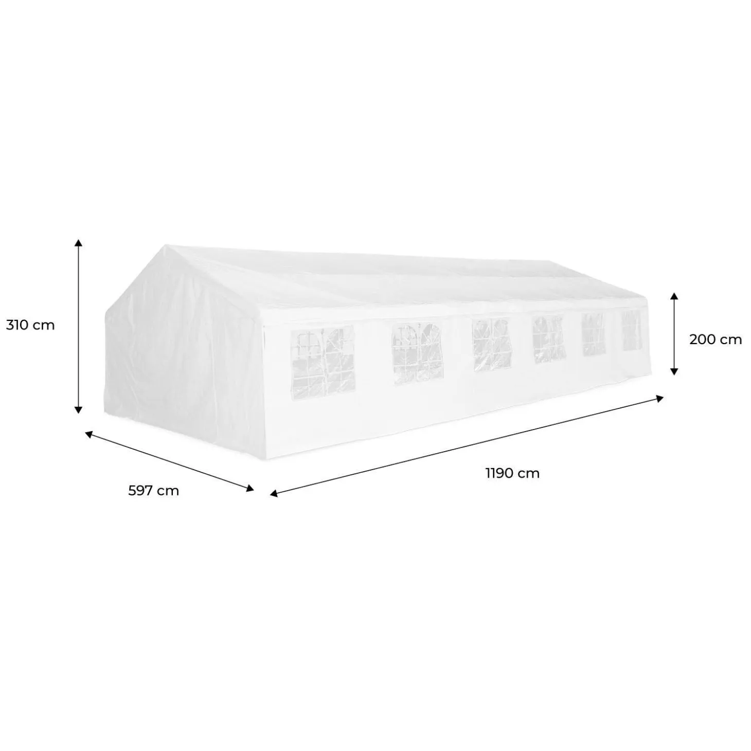 Reception Tent 6x12m