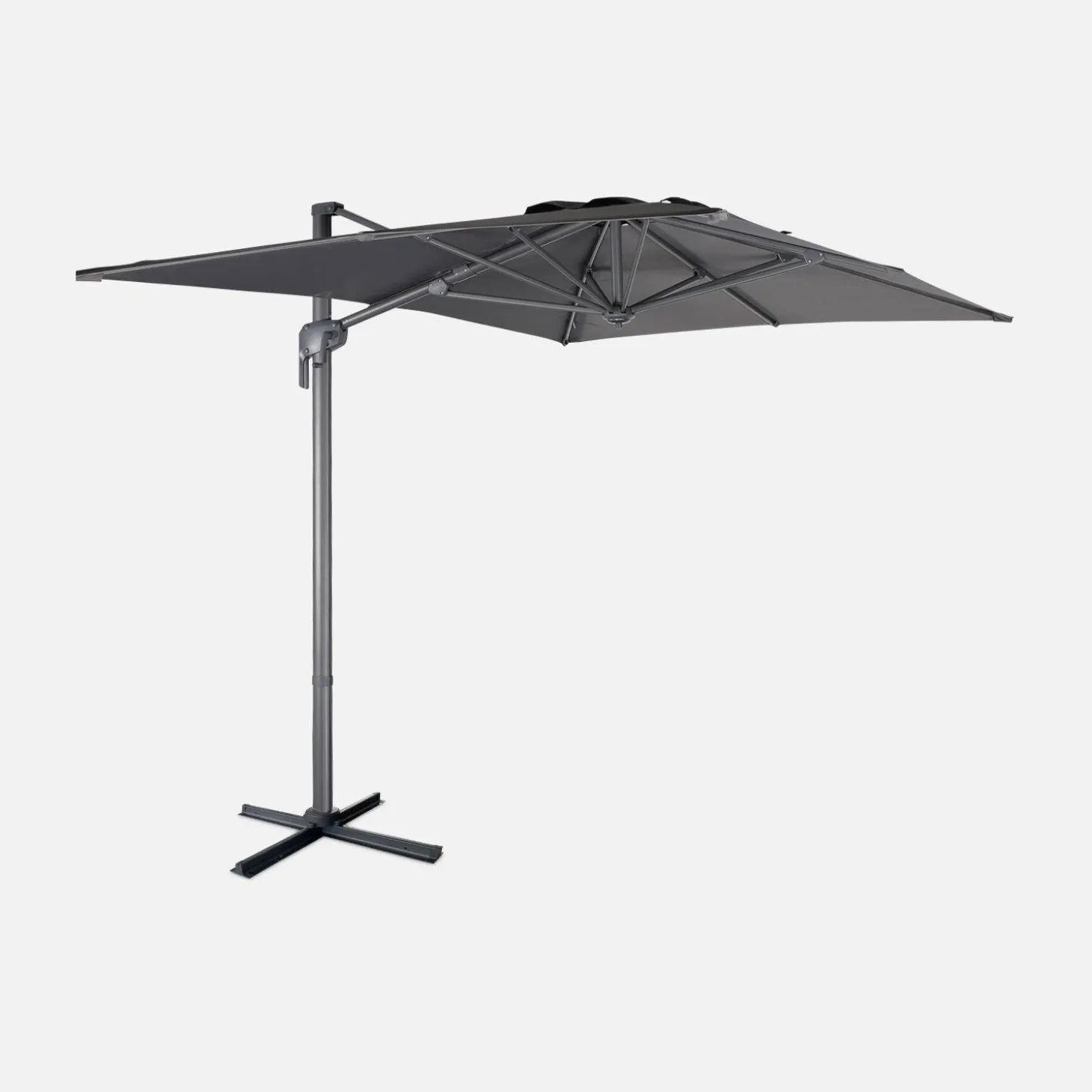 Rectangular cantilever parasol 2x3m