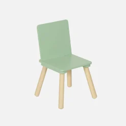 Rectangular children's table 4 chairs pine legs