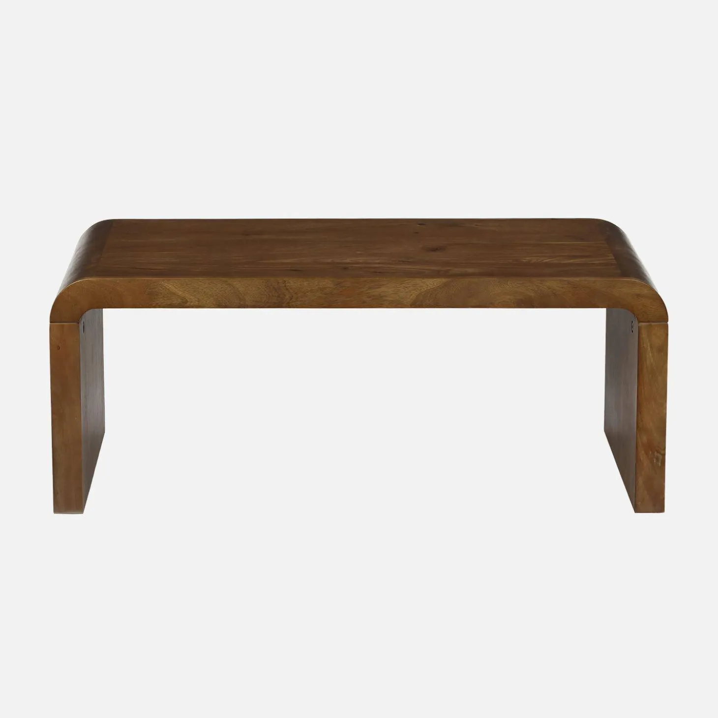 Rectangular coffee table solid acacia wood