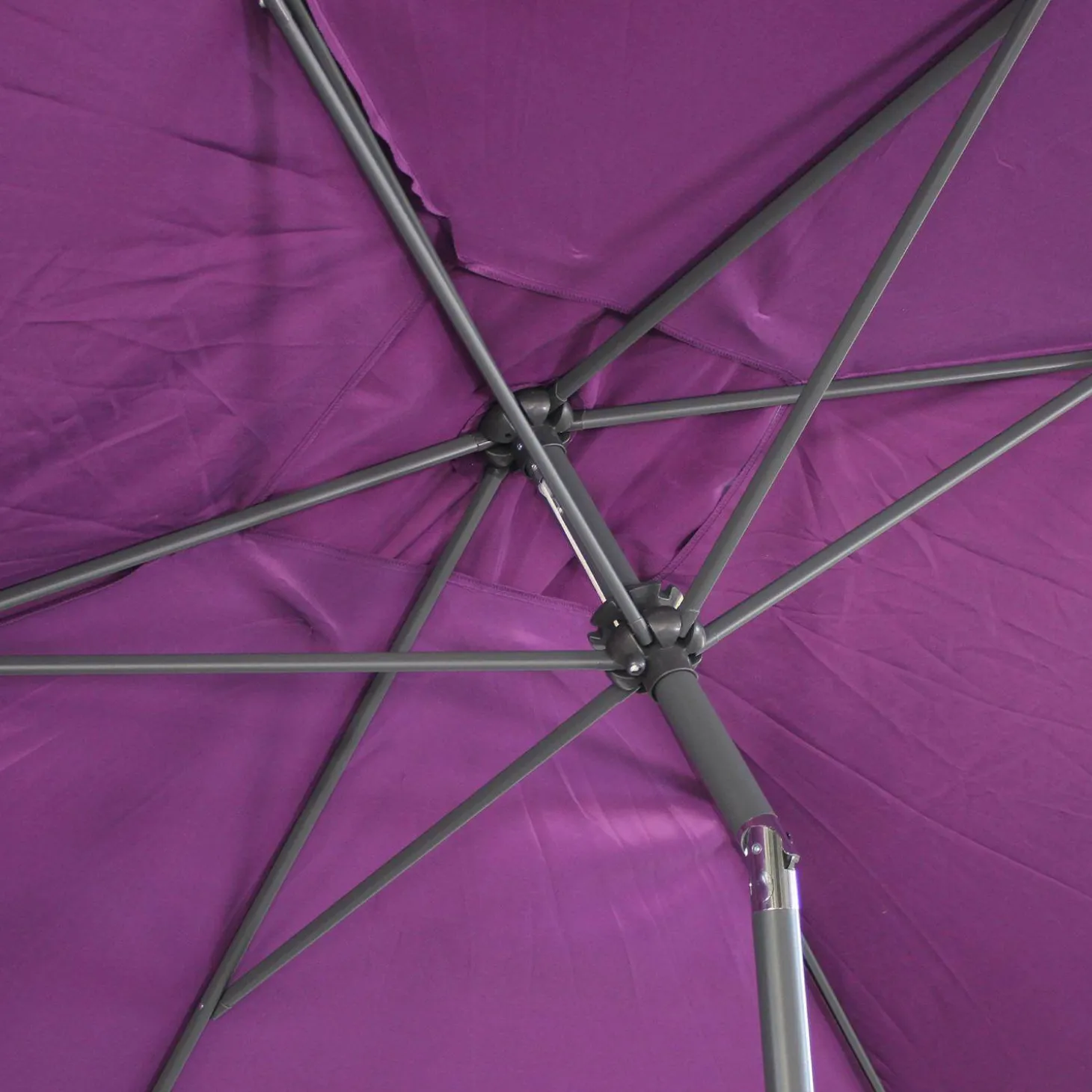 Rectangular parasol 2x3m with central pole