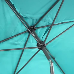 Rectangular parasol 2x3m with central pole