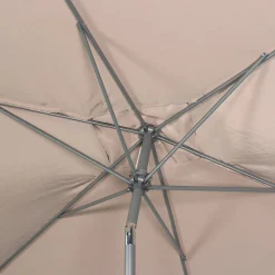 Rectangular parasol 2x3m with central pole