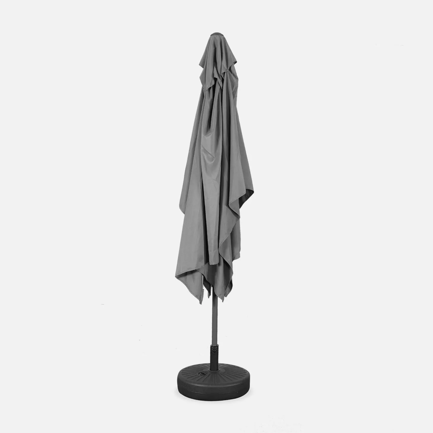 Rectangular parasol 2x3m with central pole