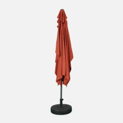 Rectangular parasol 2x3m with central pole