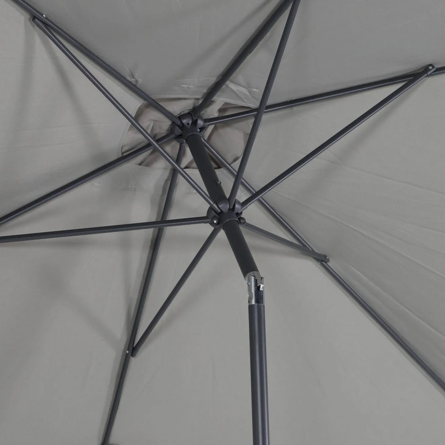 Rectangular parasol 2x3m with central pole