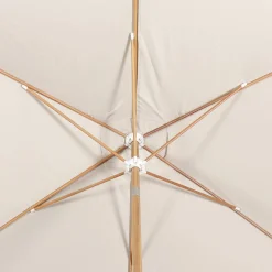 Rectangular parasol 2x3m with central pole