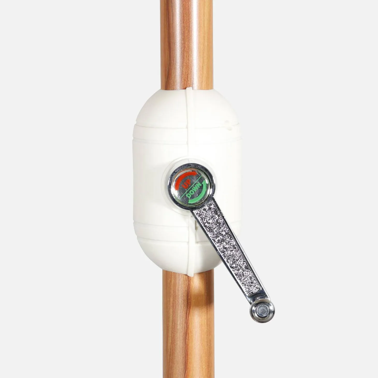 Rectangular parasol 2x3m with central pole