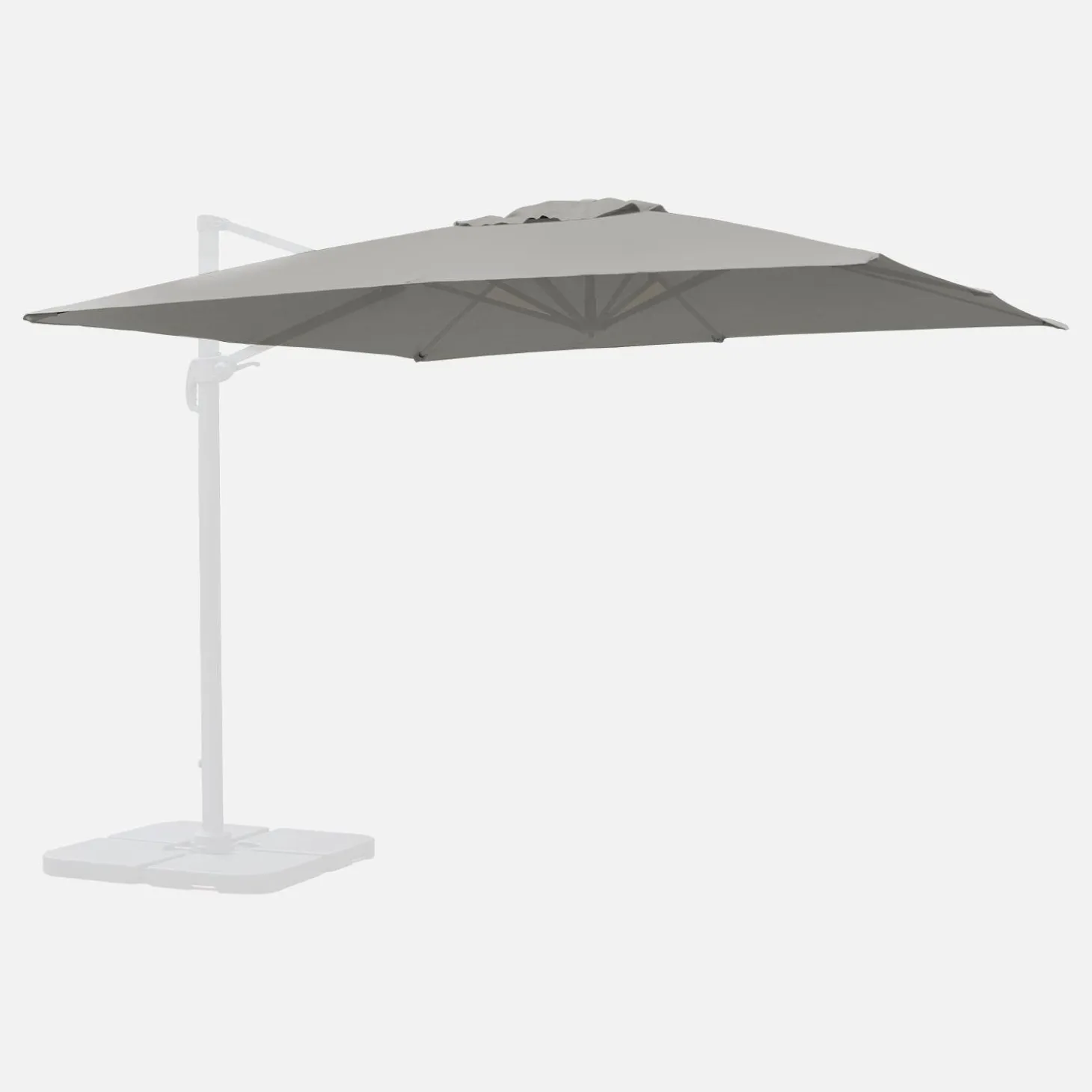 Replacement canopy for 3x3m parasols