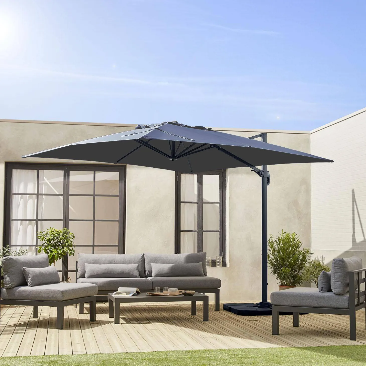 Replacement canopy for 3x3m parasols