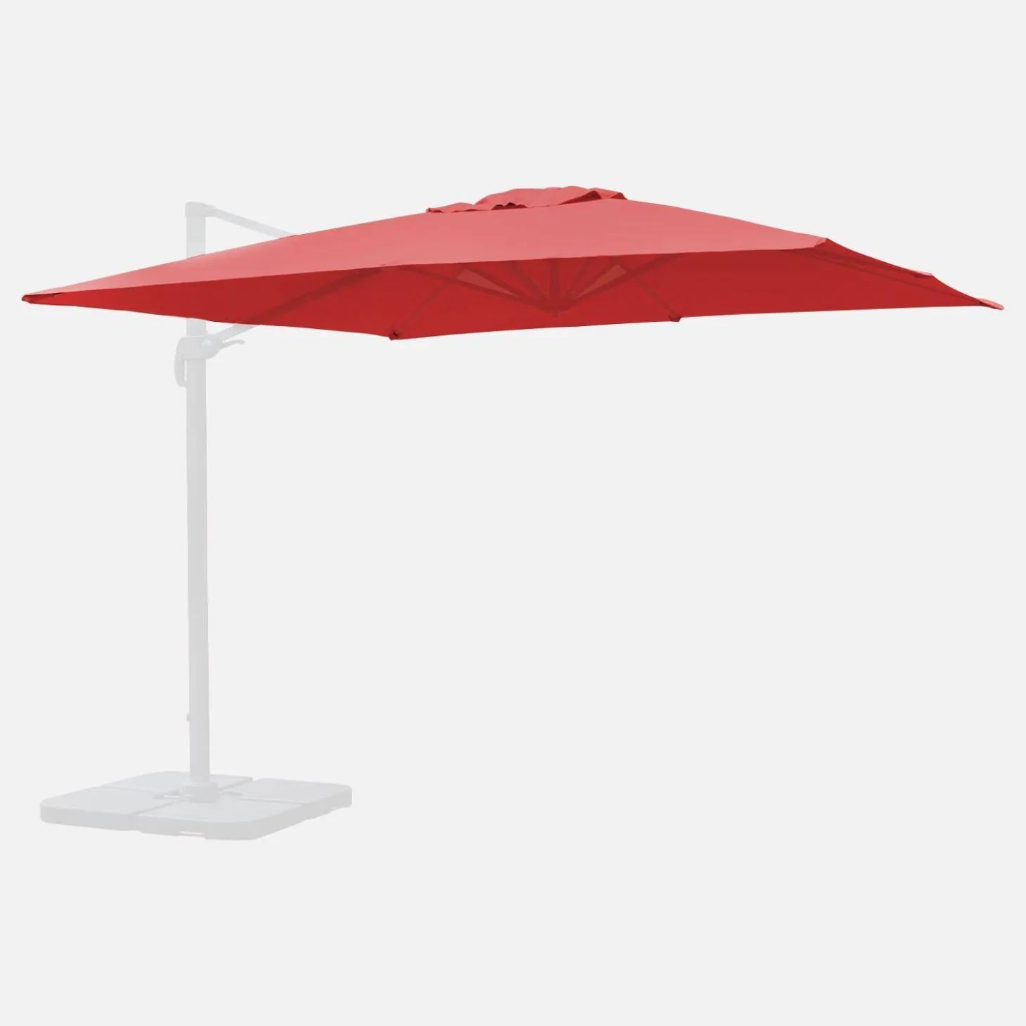 Replacement canopy for 3x3m parasols