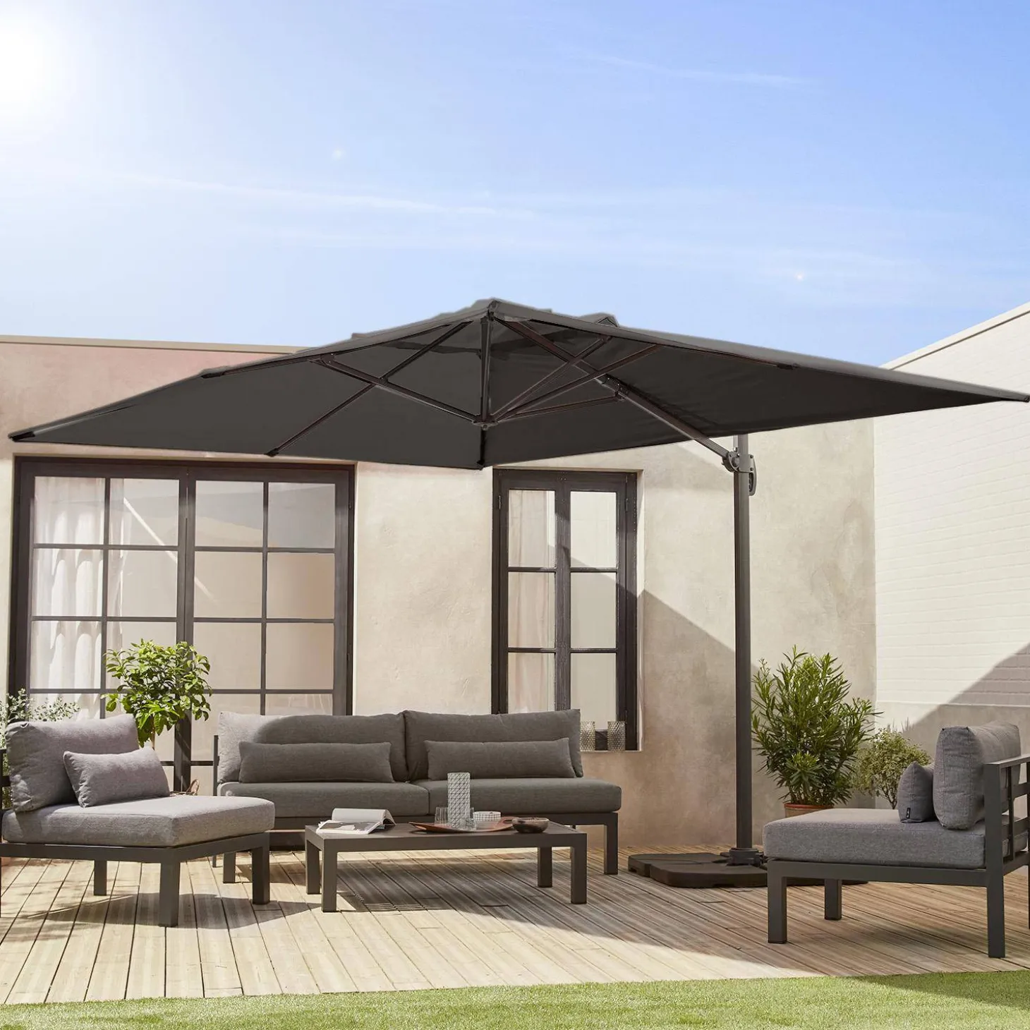 Replacement canopy for 3x4m parasols