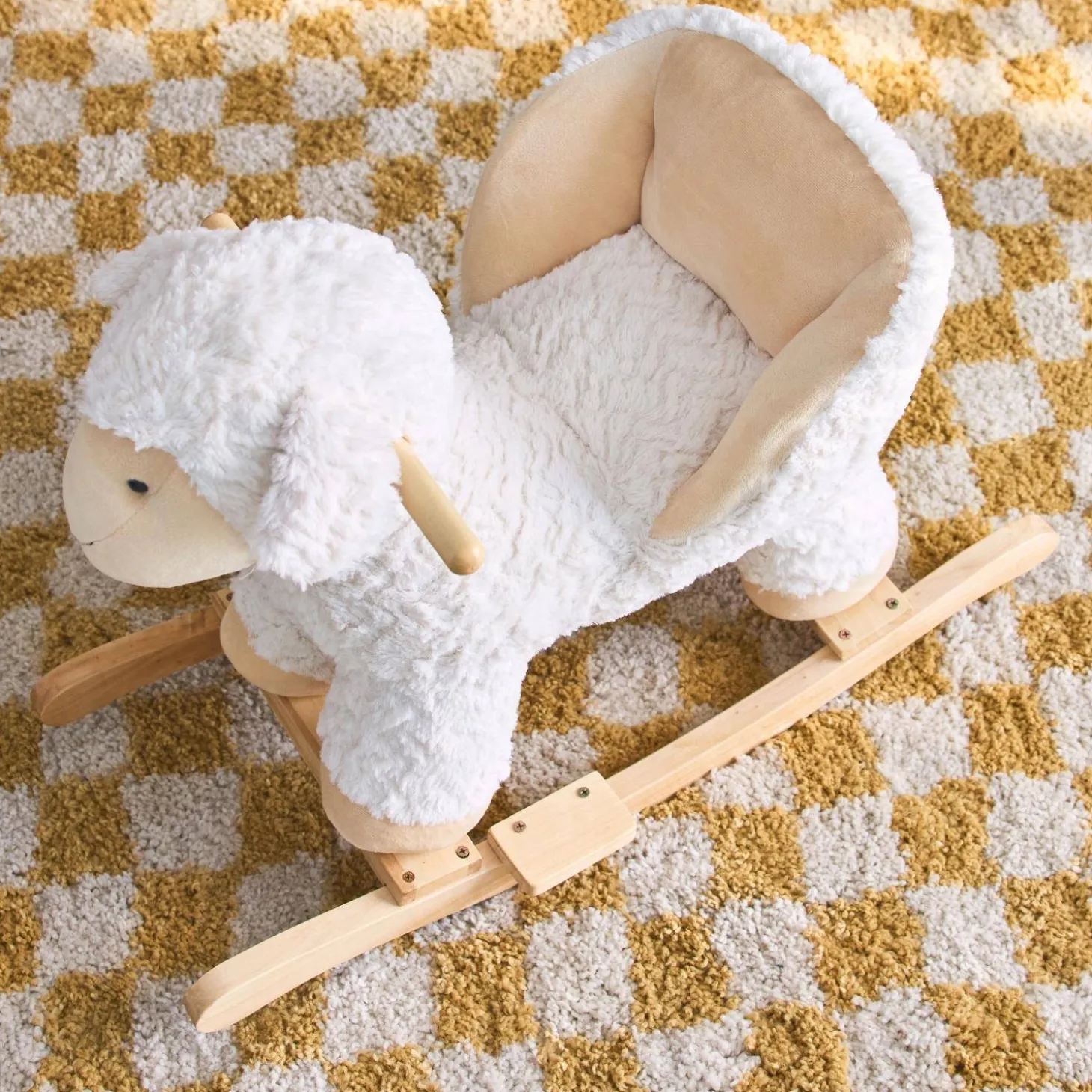 Rocking sheep for children