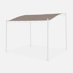 Roof cover for pergola, Brestum