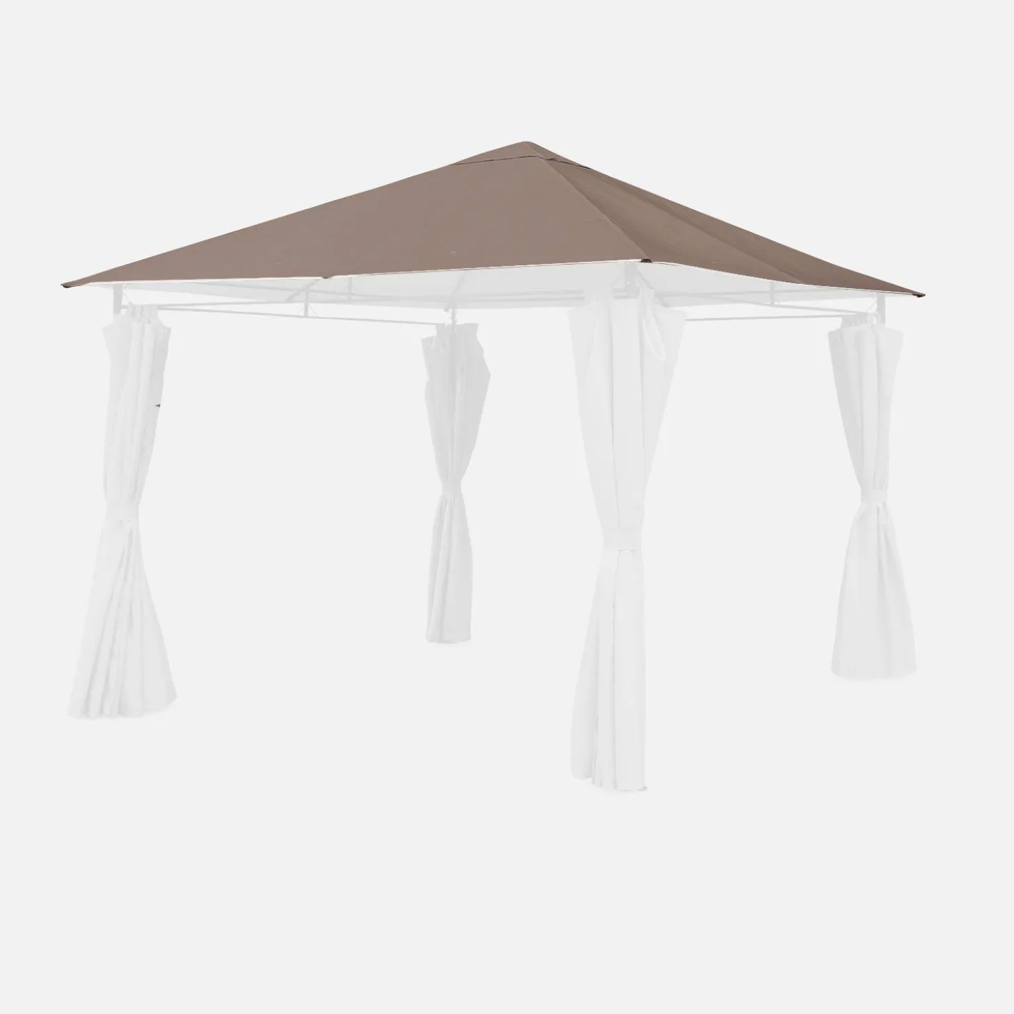 Roof cover for pergola 3x3m