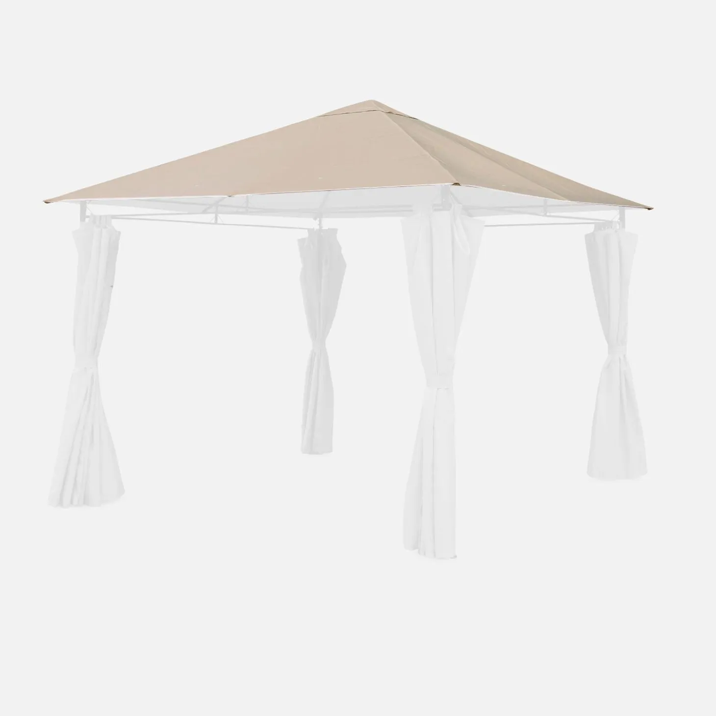 Roof cover for pergola 3x3m