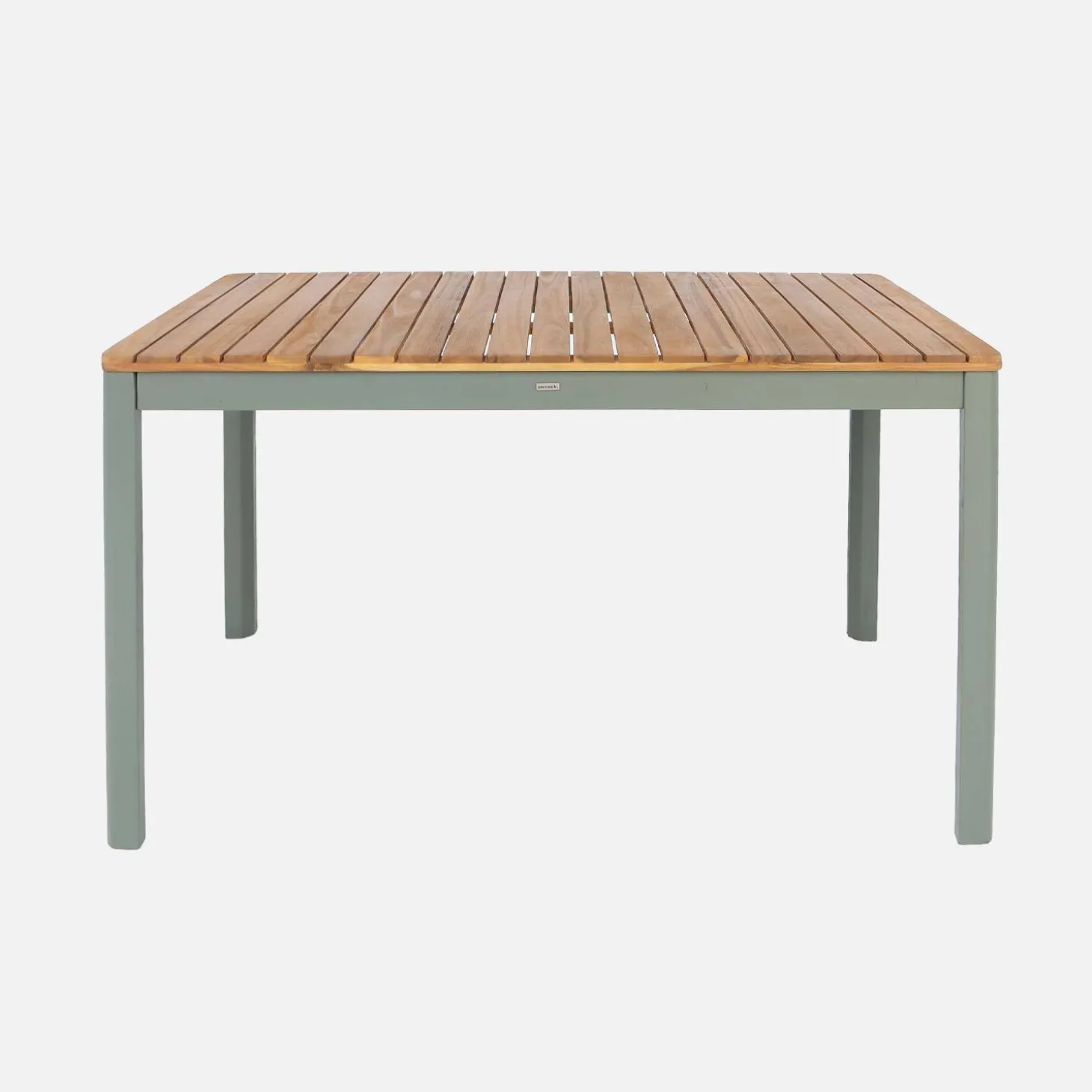 6-seater acacia wood garden table