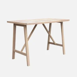4-seater acacia wood garden table