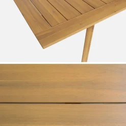 10-seater acacia wood garden table