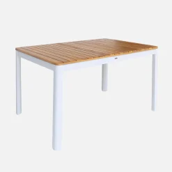 6-seater acacia wood garden table
