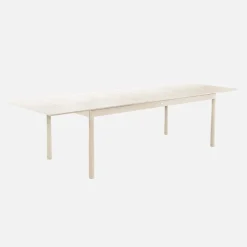 8-seater aluminium extendable garden table