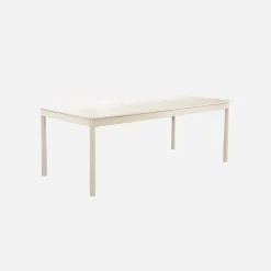 8-seater aluminium extendable garden table